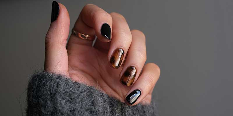 Charcoal Grey Nail Polish